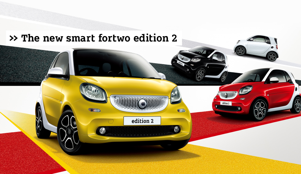 The new smart fortwo edition 2