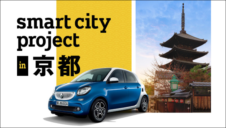 smart city project in 京都